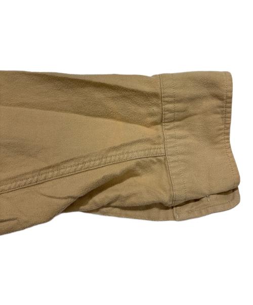 RALPH LAUREN Purple Label（ラルフ ローレン パープル レーベル）RALPH LAUREN Purple Label (ラルフ ローレン パープル レーベル) シャモアクロスシャツ ベージュ サイズ:Lの古着・服飾アイテム