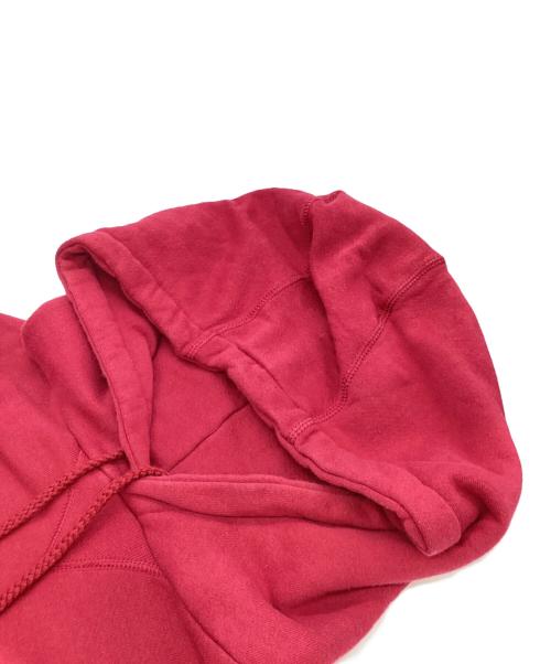 RUSSELL ATHLETIC（ラッセルアスレチック）RUSSELL ATHLETIC (ラッセルアスレチック) 裾ドロスト プルオーバーパーカー レッド サイズ:Sの古着・服飾アイテム