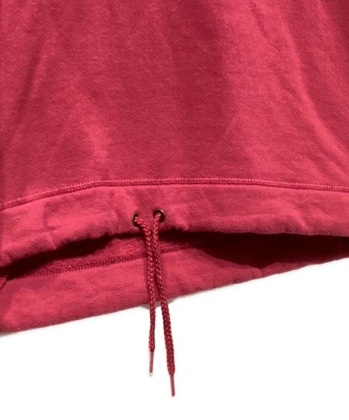 RUSSELL ATHLETIC（ラッセルアスレチック）RUSSELL ATHLETIC (ラッセルアスレチック) 裾ドロスト プルオーバーパーカー レッド サイズ:Sの古着・服飾アイテム