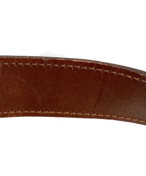 POLO RALPH LAUREN（ポロ・ラルフローレン）POLO RALPH LAUREN (ポロ・ラルフローレン) メッセンジャーバッグ グリーン×ブラウンの古着・服飾アイテム