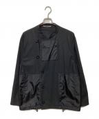 PAUL SMITHポールスミス）の古着「ナイロン切替ミリタリーブルゾンPF-BM-39648」｜ブラック