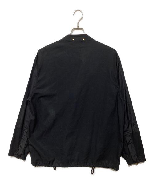 PAUL SMITH（ポールスミス）PAUL SMITH (ポールスミス) ナイロン切替ミリタリーブルゾンPF-BM-39648 ブラック サイズ:Mの古着・服飾アイテム