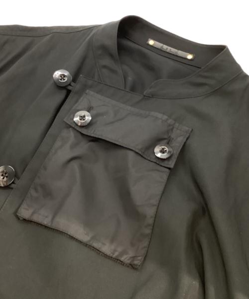 PAUL SMITH（ポールスミス）PAUL SMITH (ポールスミス) ナイロン切替ミリタリーブルゾンPF-BM-39648 ブラック サイズ:Mの古着・服飾アイテム