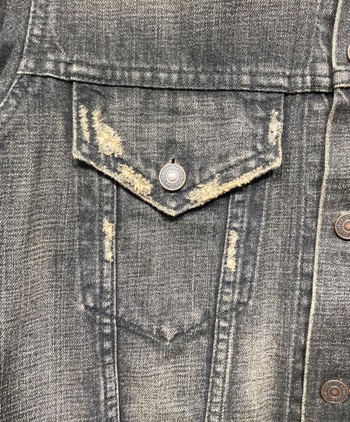 LEVI'S（リーバイス）LEVI'S (リーバイス) 00ｓ 先染めデニムジャケット ブラック サイズ:Mの古着・服飾アイテム