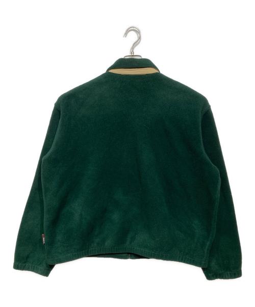 POLO RALPH LAUREN（ポロ・ラルフローレン）POLO RALPH LAUREN (ポロ・ラルフローレン) フリースブルゾン グリーン サイズ:XLの古着・服飾アイテム