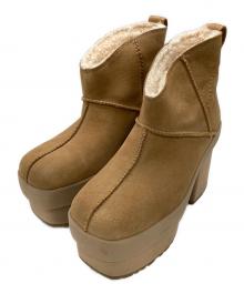 UGG（アグ）の古着「New Heights Platform Mini」｜ブラウン