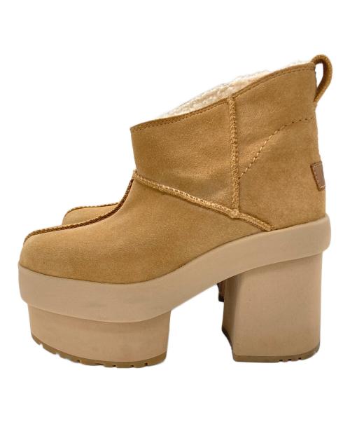 UGG（アグ）UGG (アグ) New Heights Platform Mini ブラウン サイズ:23の古着・服飾アイテム