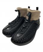 KEEN×HYKEキーン×ハイク）の古着「Uneek HT Mid Boots　1027974」｜ブラック×ベージュ