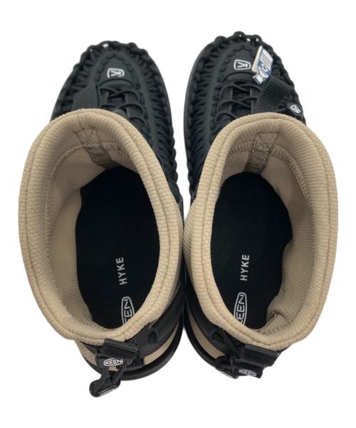 KEEN（キーン）KEEN (キーン) HYKE (ハイク) Uneek HT Mid Boots　1027974 ブラック×ベージュ サイズ:US9.5の古着・服飾アイテム