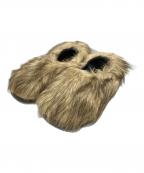 SUBU×AFBスブ×エーエフビー）の古着「FUR MULE」｜ブラウン