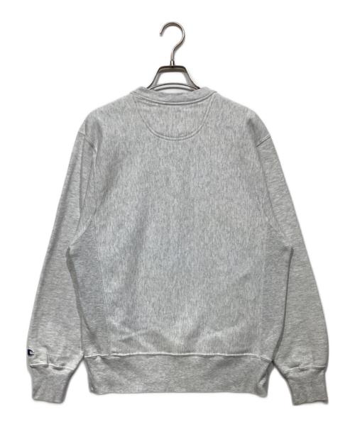 Champion REVERSE WEAVE（チャンピオン リバース ウィーブ）Champion REVERSE WEAVE (チャンピオン リバース ウィーブ) プリントスウェット グレー サイズ:Sの古着・服飾アイテム