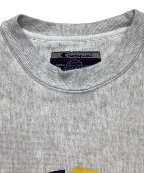 Champion REVERSE WEAVE（チャンピオン リバース ウィーブ）Champion REVERSE WEAVE (チャンピオン リバース ウィーブ) プリントスウェット グレー サイズ:Sの古着・服飾アイテム