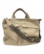 GIANNI CHIARINIジャンニ キアリーニ）の古着「DUNA 2WAY レザーバッグ」｜ベージュ