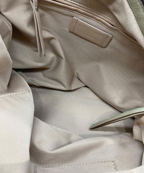 GIANNI CHIARINI（ジャンニ キアリーニ）GIANNI CHIARINI (ジャンニ キアリーニ) DUNA 2WAY レザーバッグ ベージュの古着・服飾アイテム