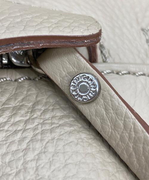 GIANNI CHIARINI（ジャンニ キアリーニ）GIANNI CHIARINI (ジャンニ キアリーニ) DUNA 2WAY レザーバッグ ベージュの古着・服飾アイテム