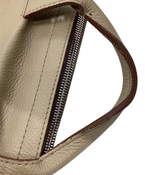 GIANNI CHIARINI（ジャンニ キアリーニ）GIANNI CHIARINI (ジャンニ キアリーニ) DUNA 2WAY レザーバッグ ベージュの古着・服飾アイテム