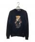 POLO RALPH LAUREN（ポロ・ラルフローレン）の古着「ポロベアニット」｜ブラック