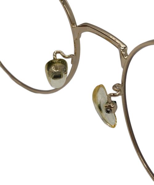 OLIVER PEOPLES（オリバーピープルズ）OLIVER PEOPLES (オリバーピープルズ) OV5988　Chessman　伊達眼鏡　 ブラウン×ゴールド サイズ: 51□21 145の古着・服飾アイテム