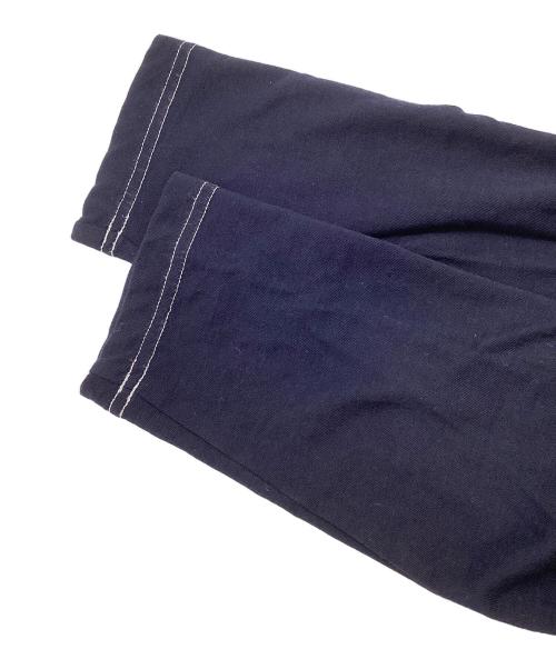 tricot COMME des GARCONS（トリココムデギャルソン）tricot COMME des GARCONS (トリココムデギャルソン) コットンフリル ステッチシャツ　TQ-T002 ネイビー×ホワイト サイズ:Sの古着・服飾アイテム