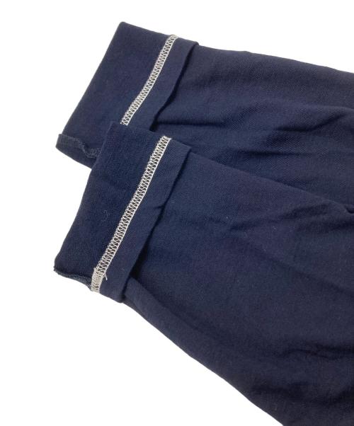 tricot COMME des GARCONS（トリココムデギャルソン）tricot COMME des GARCONS (トリココムデギャルソン) コットンフリル ステッチシャツ　TQ-T002 ネイビー×ホワイト サイズ:Sの古着・服飾アイテム