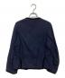tricot COMME des GARCONS (トリココムデギャルソン) ベロアパイピングジャケット ネイビー×ブラック サイズ:S：14000円