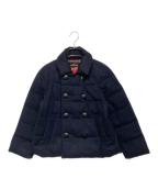 tricot COMME des GARCONSトリココムデギャルソン）の古着「ダブルボタン ダウンジャケット」｜ネイビー
