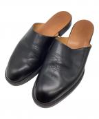 HENDER SCHEMEエンダースキーマ）の古着「cheak レザーサンダル」｜ブラック