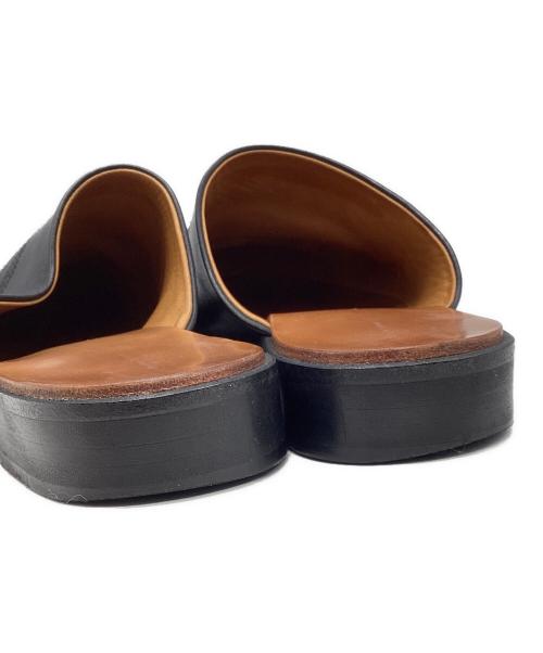 HENDER SCHEME（エンダースキーマ）Hender Scheme (エンダースキーマ) cheak レザーサンダル ブラック サイズ:5の古着・服飾アイテム