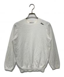 MADISON BLUE（マディソンブルー）の古着「HELLO CREW NECK PO」｜ホワイト