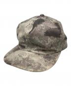 THE H.W.DOG&CO.エイチダブリュードッグアンドコー）の古着「カモフラ柄キャップ」｜ベージュ
