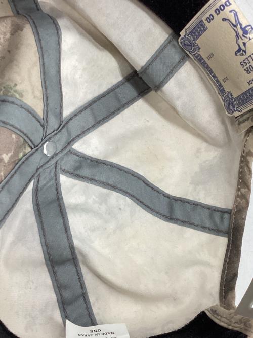 THE H.W.DOG&CO.（エイチダブリュードッグアンドコー）THE H.W.DOG&CO. (エイチダブリュードッグアンドコー) カモフラ柄キャップ ベージュ サイズ:ONE SIZEの古着・服飾アイテム