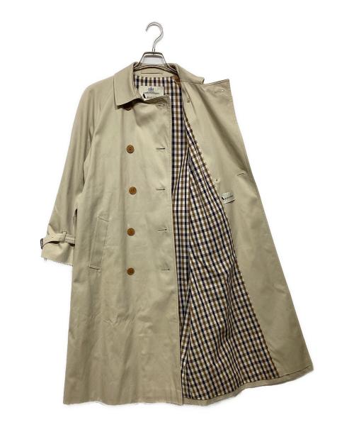 Aquascutum（アクアスキュータム）Aquascutum (アクアスキュータム) トレンチコート63101049-3Y ベージュ サイズ:不明の古着・服飾アイテム