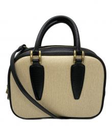 TOFF&LOADSTONE（トフアンドロードストーン）の古着「ミニヨンハイエンドキャンバス2way」｜ベージュ×ブラック