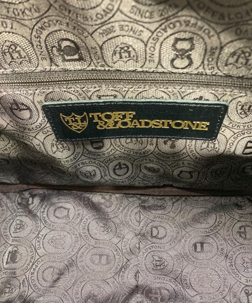 TOFF&LOADSTONE（トフアンドロードストーン）TOFF&LOADSTONE (トフアンドロードストーン) ミニヨンハイエンドキャンバス2way ベージュ×ブラックの古着・服飾アイテム