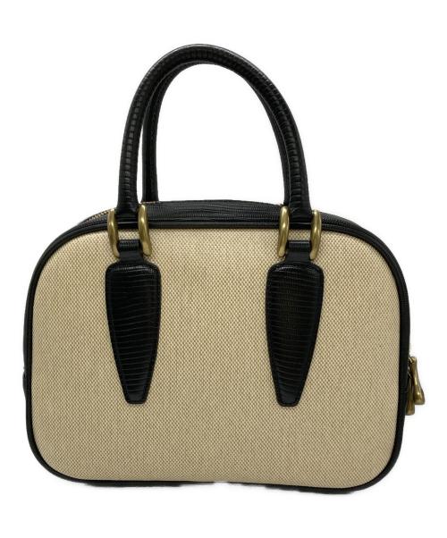 TOFF&LOADSTONE（トフアンドロードストーン）TOFF&LOADSTONE (トフアンドロードストーン) ミニヨンハイエンドキャンバス2way ベージュ×ブラックの古着・服飾アイテム
