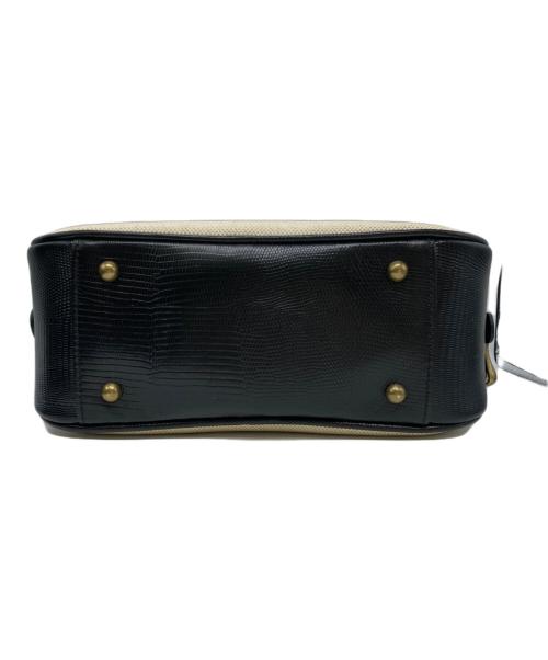 TOFF&LOADSTONE（トフアンドロードストーン）TOFF&LOADSTONE (トフアンドロードストーン) ミニヨンハイエンドキャンバス2way ベージュ×ブラックの古着・服飾アイテム