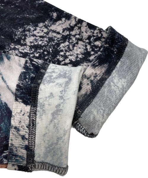 DIESEL（ディーゼル）DIESEL (ディーゼル) プラネットカモ ヘンリーネックカットソー マルチカラー サイズ:XSの古着・服飾アイテム