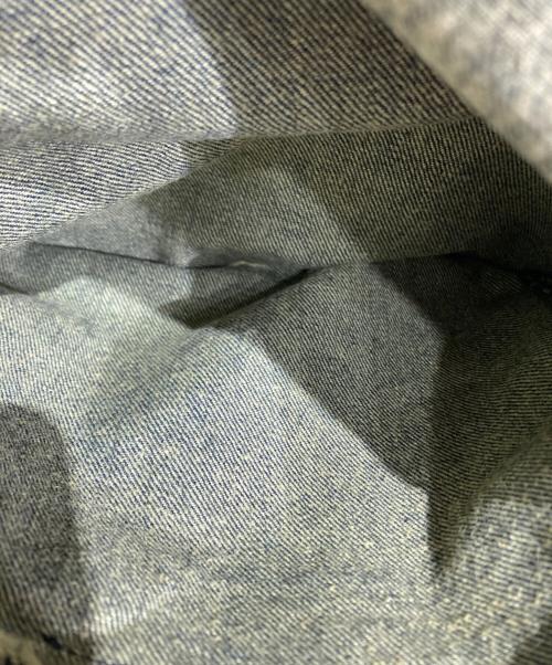 DIESEL（ディーゼル）DIESEL (ディーゼル) オーバーダイブリーチデニムトートバッグ イエローの古着・服飾アイテム