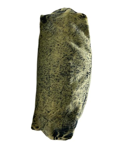 DIESEL（ディーゼル）DIESEL (ディーゼル) オーバーダイブリーチデニムトートバッグ イエローの古着・服飾アイテム