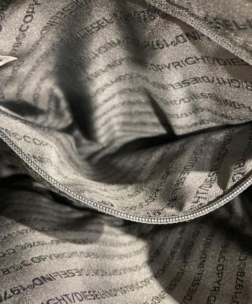 DIESEL（ディーゼル）DIESEL (ディーゼル) ジップディテール2WAYトートバッグ ブラックの古着・服飾アイテム