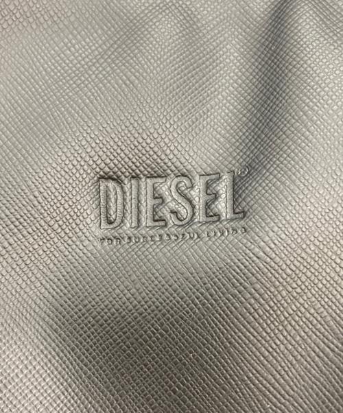 DIESEL（ディーゼル）DIESEL (ディーゼル) ジップディテール2WAYトートバッグ ブラックの古着・服飾アイテム