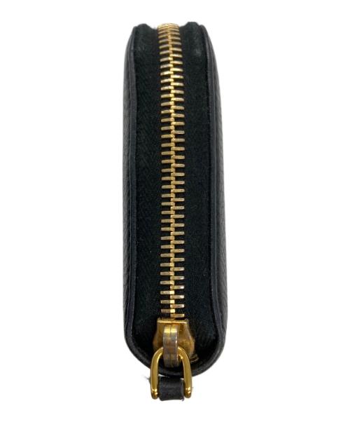 PRADA（プラダ）PRADA (プラダ) ラウンドファスナー財布 ブラックの古着・服飾アイテム