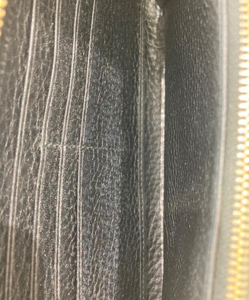 PRADA（プラダ）PRADA (プラダ) ラウンドファスナー財布 ブラックの古着・服飾アイテム