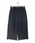 HOMME PLISSE ISSEY MIYAKE（オム プリッセ イッセイ ミヤケ）の古着「プリーツワイドパンツ」｜ブラック