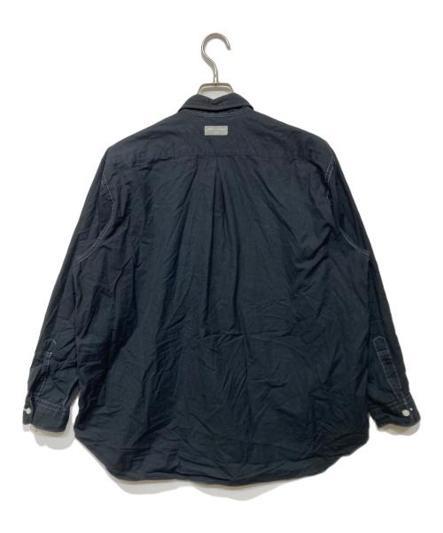 COMME des GARCONS HOMME（コムデギャルソン オム）COMME des GARCONS HOMME (コムデギャルソン オム) 90ｓ リバーシブル長袖シャツ ベージュ×ブラック サイズ:STAMANOの古着・服飾アイテム