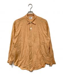 im product ISSEY MIYAKE（アイムプロダクト イッセイミヤケ）の古着「長袖シャツ」｜オレンジ