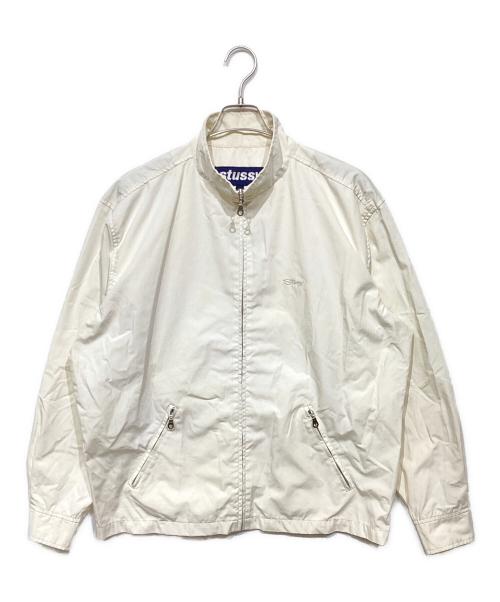 stussy（ステューシー）stussy (ステューシー) 90ｓ スイングトップ ホワイト サイズ:Lの古着・服飾アイテム