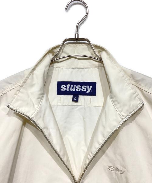 stussy（ステューシー）stussy (ステューシー) 90ｓ スイングトップ ホワイト サイズ:Lの古着・服飾アイテム