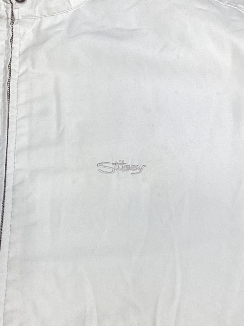 stussy（ステューシー）stussy (ステューシー) 90ｓ スイングトップ ホワイト サイズ:Lの古着・服飾アイテム