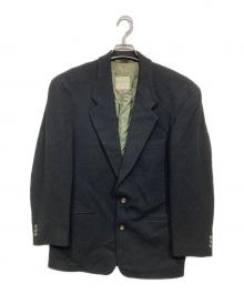 BOSS HUGO BOSS（ボス ヒューゴボス）の古着「カシミヤ混テーラードジャケット」｜ブラック